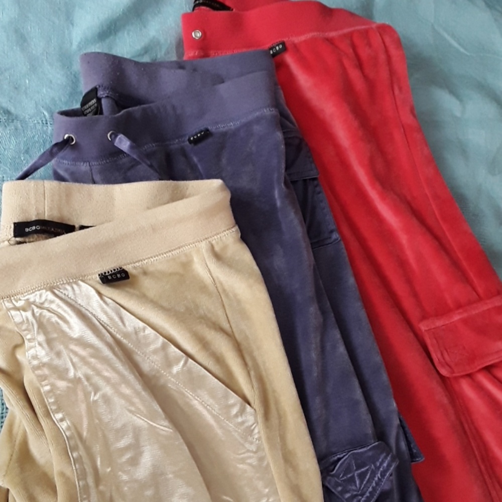 Vintage BCBG MAXAZRIA VELOUR Pants
